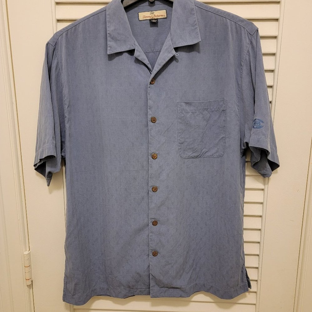 Tommy Bahama Men's Medium 100% Silk Shirt